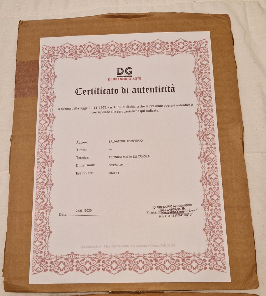 Salvatore D’Imperio - Sferzata di rosso #3.2