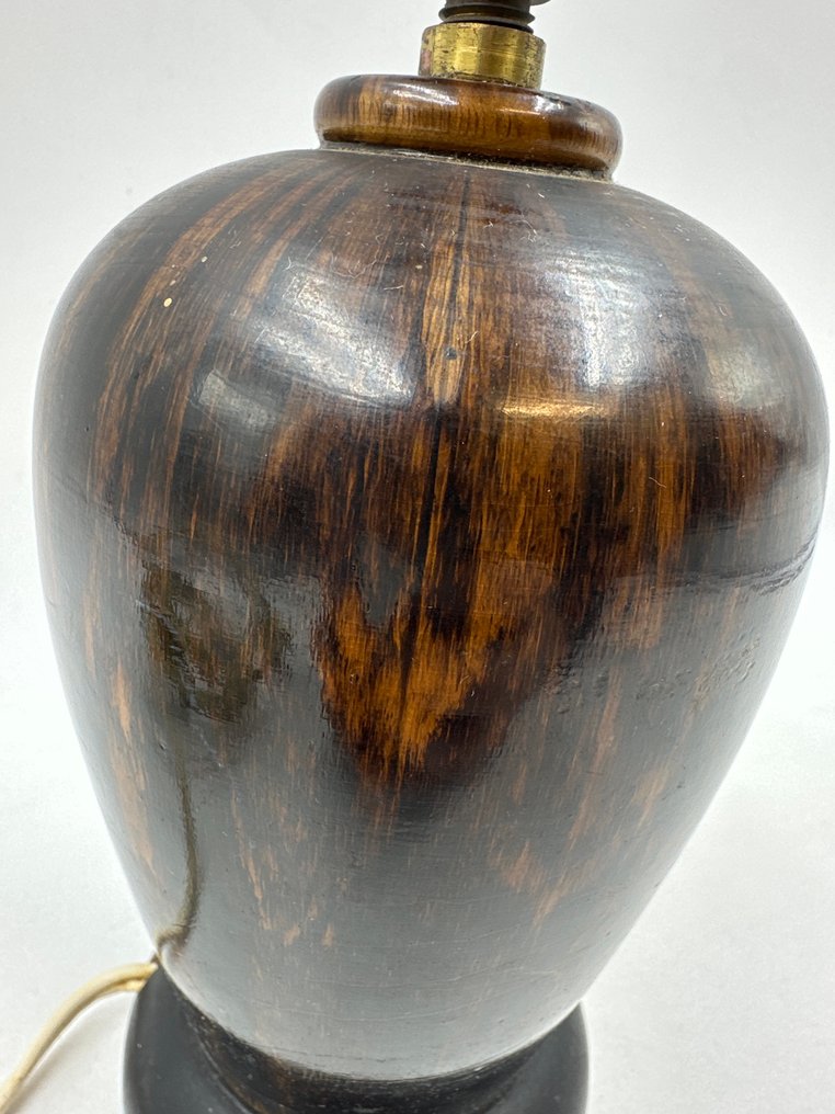 Lampe - Tre - Ebony lampe art déco 1930 #2.1