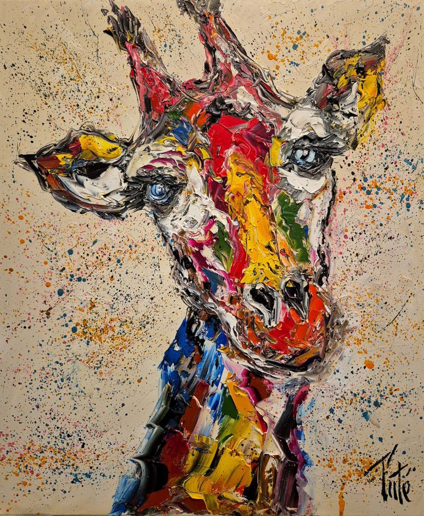 Laurent Pate (1970) - Girafe Sophie #3.2