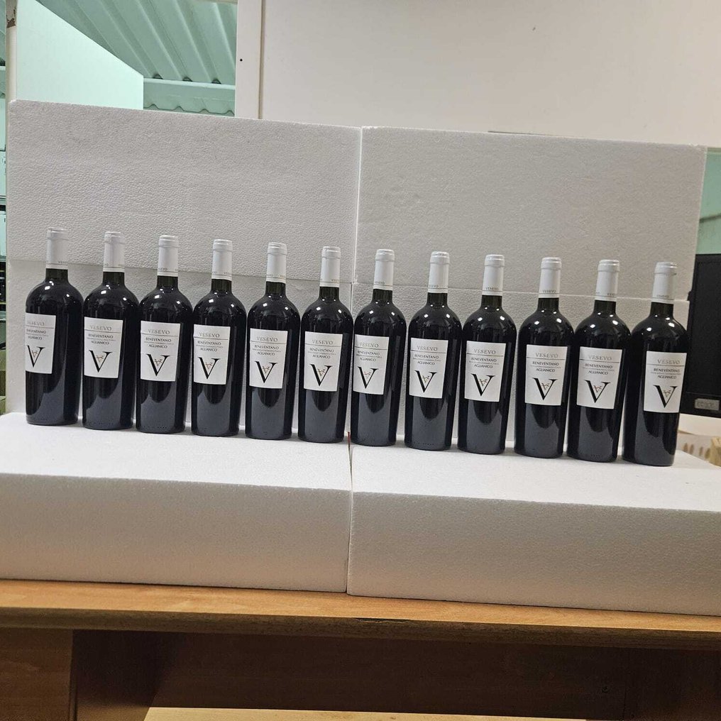 2017 Vesevo - Beneventano IGT Aglianico - Campania - 12 Flasker (0,75 l) #1.0