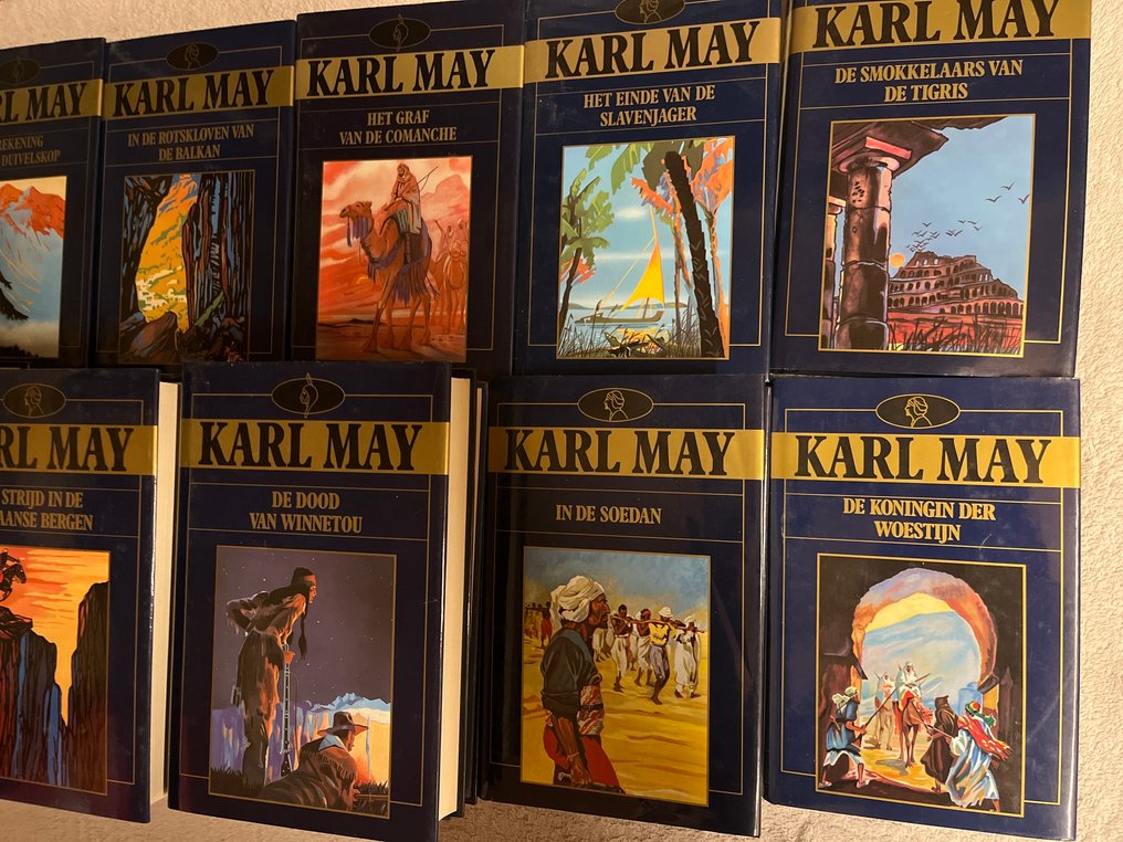 Karl May - 25 delen uit de reeks - 1988-1990 #2.1