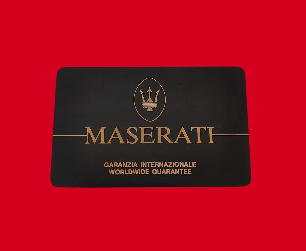 Maserati - vintage nøglering - Année 80 NOS (New Old Stock) - Neuf d'époque #3.2
