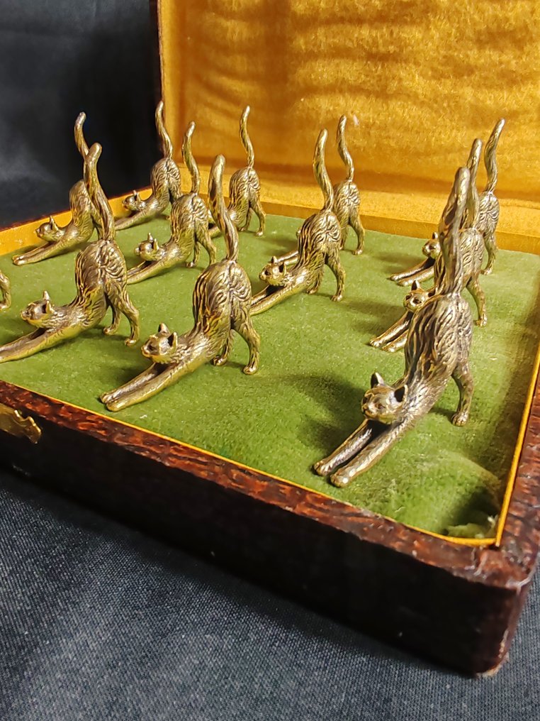 Messerbänkchen (12) - Vergoldete Bronze #4.3