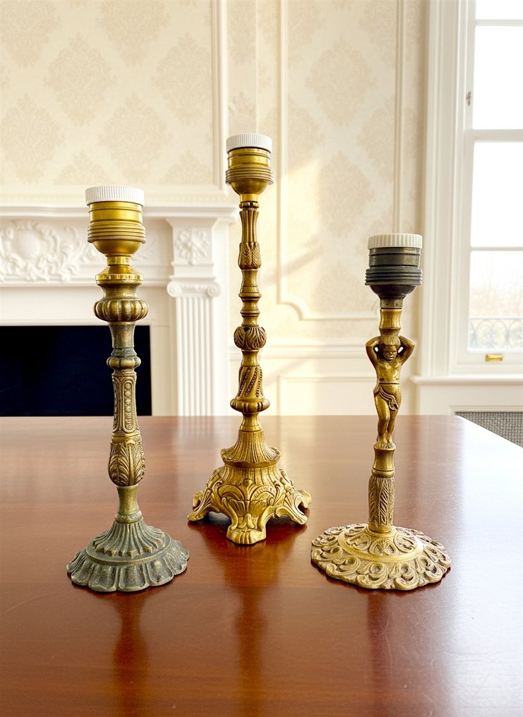 Επιτραπέζιο φωτιστικό (3) - Μπρούντζος - λάμπα κομοδίνου #1.0