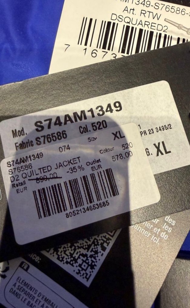 Dsquared2 - 羽絨服 - New with tags #4.3