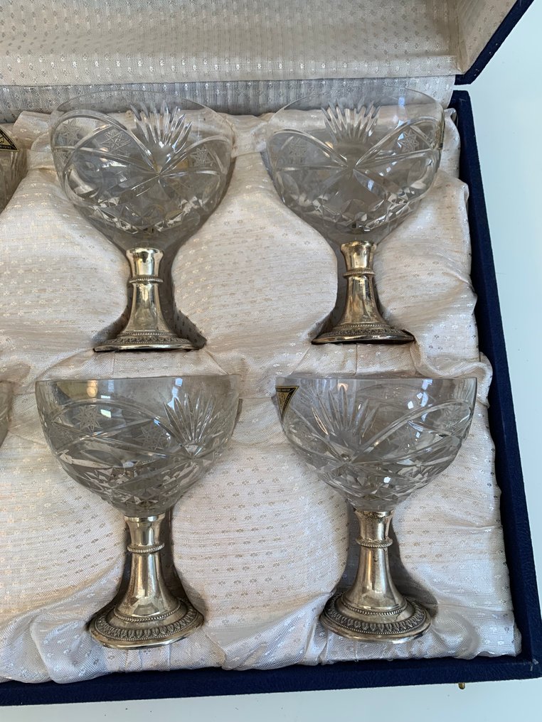 Κύπελλο (6) - .800 silver - Σερβίρισμα σε κρύσταλλο #4.3