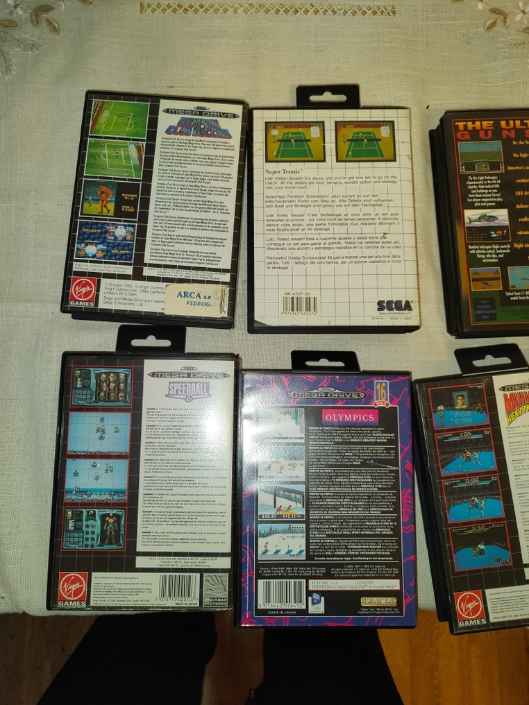 Sega - Mega Drive - Master System - lot - Βιντεοπαιχνίδια - Στην αρχική του συσκευασία #1.0
