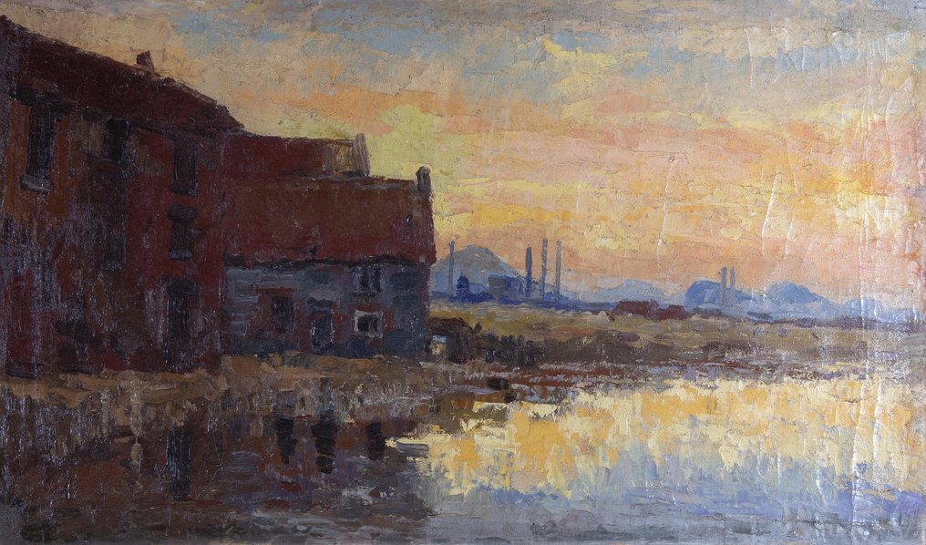 Italian school (XIX) - Paesaggio #1.0