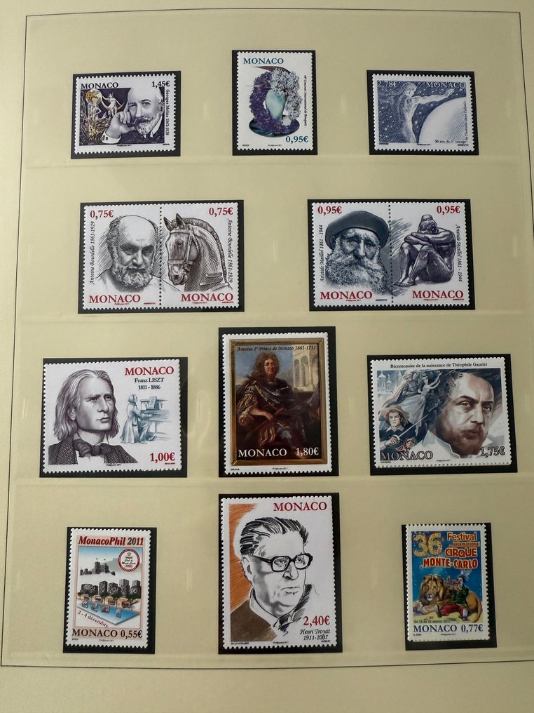 摩納哥  - 摩纳哥 - 2011年完整年度九个部分 - TB #3.2