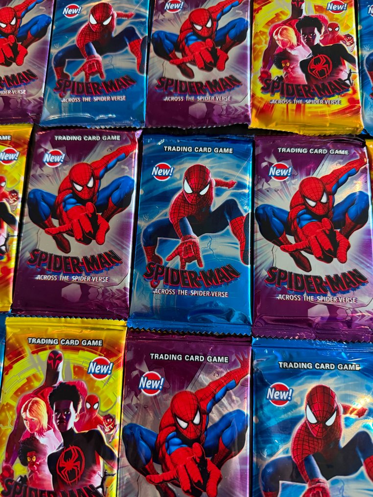 Marvel - 35 Booster pack - Marvel Superstars - Paquets scellés Spider-Man Across the Spider-Verse #2.1