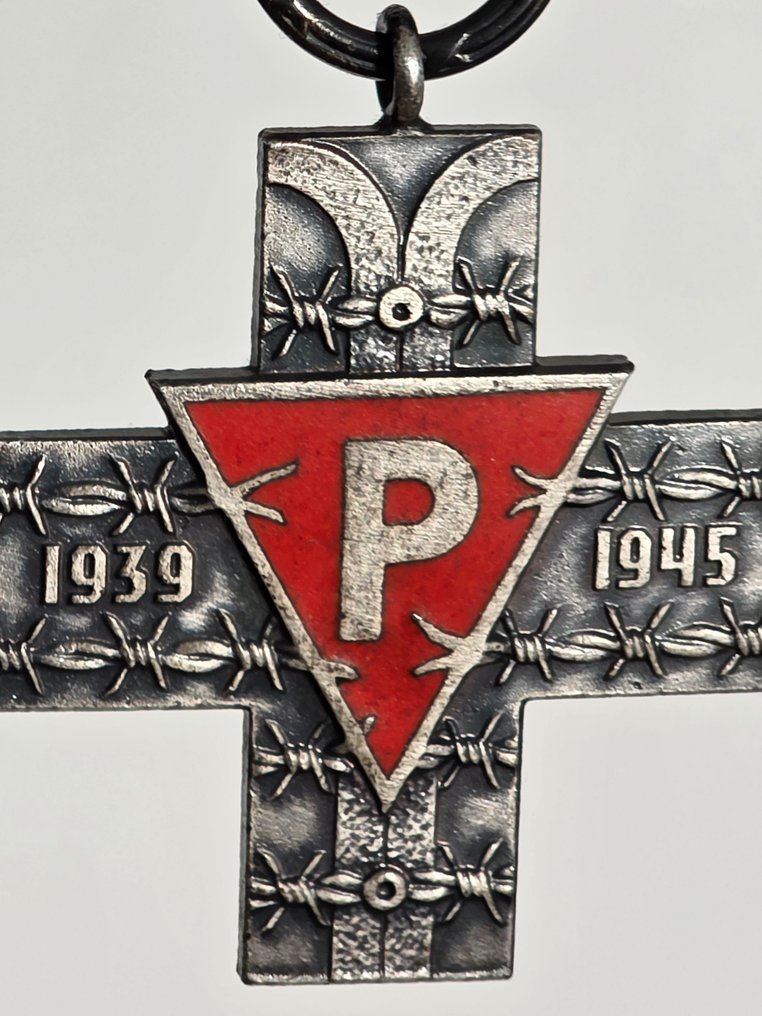 Πολωνία - Ο στρατόπεδο συγκέντρωσης Άουσβιτς (Oświęcim) - Στρατιωτικό μετάλλιο - Ο Σταυρός του Αουσβιτς (ΛΔΠ) #1.0