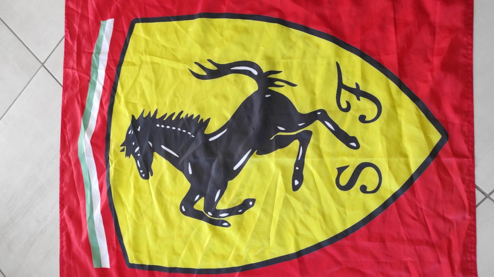 Bannière - Drapeau Ferrari - Italie #2.1