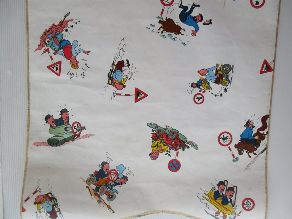 Hergé - 1 Vinile autoadesivo vel - Kuifje #2.1