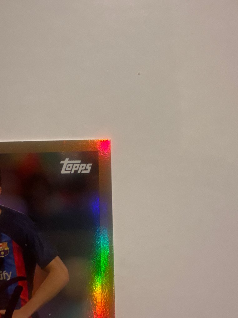 2021/22 Topps Pedri /50 Auto On Card Card - Excellent (EX) #2.1