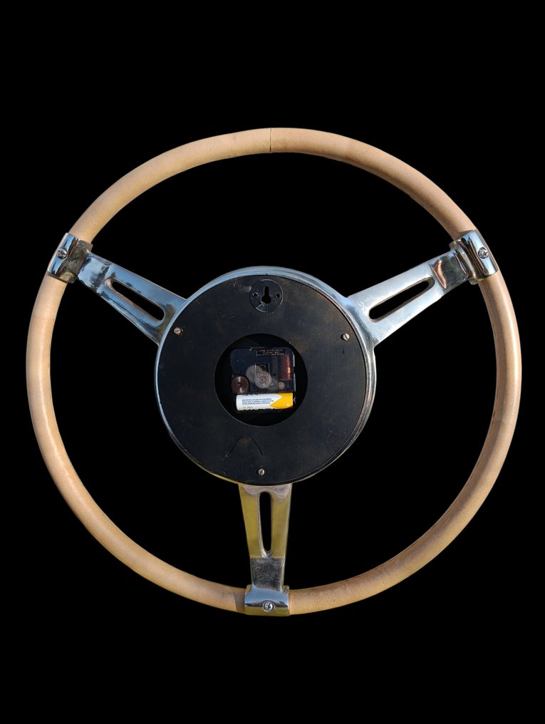 Ρολόι τοίχου - Μέταλλο, Επιχρωμιωμένο - 1970-1980 - Πετάει διαφημιστικό ρολόι #4.3