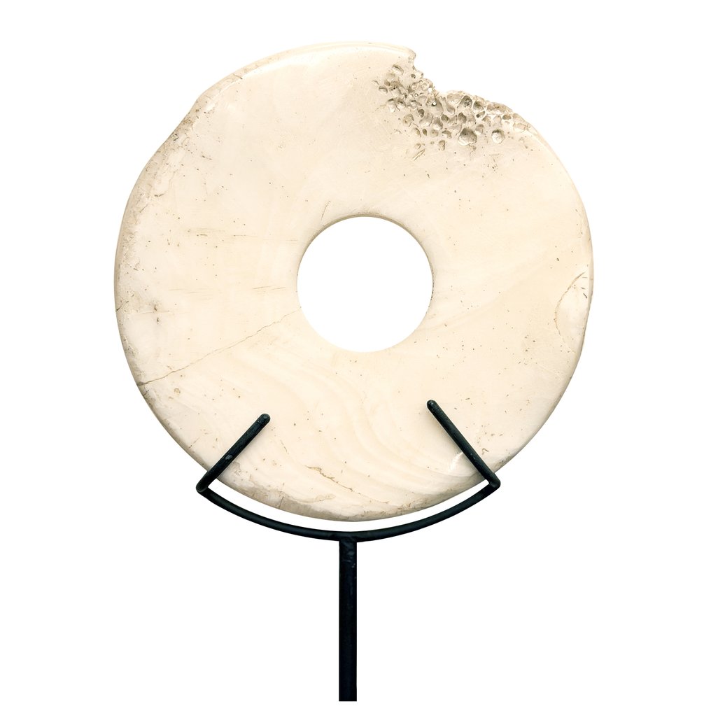 Shell ring (dia 12cm!) - NO RESERVE! - Papua style - Indonesia (No reserve price) #2.1