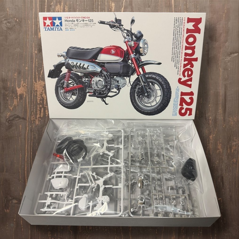 Tamiya - Auto giocattolo 1/12 SCALE Honda Monkey 125 - 1990-2000 - Giappone #1.0