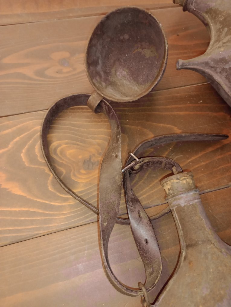 Francja - Dwie oryginalne militarne butelki - Akcesoria wojskowe #3.2