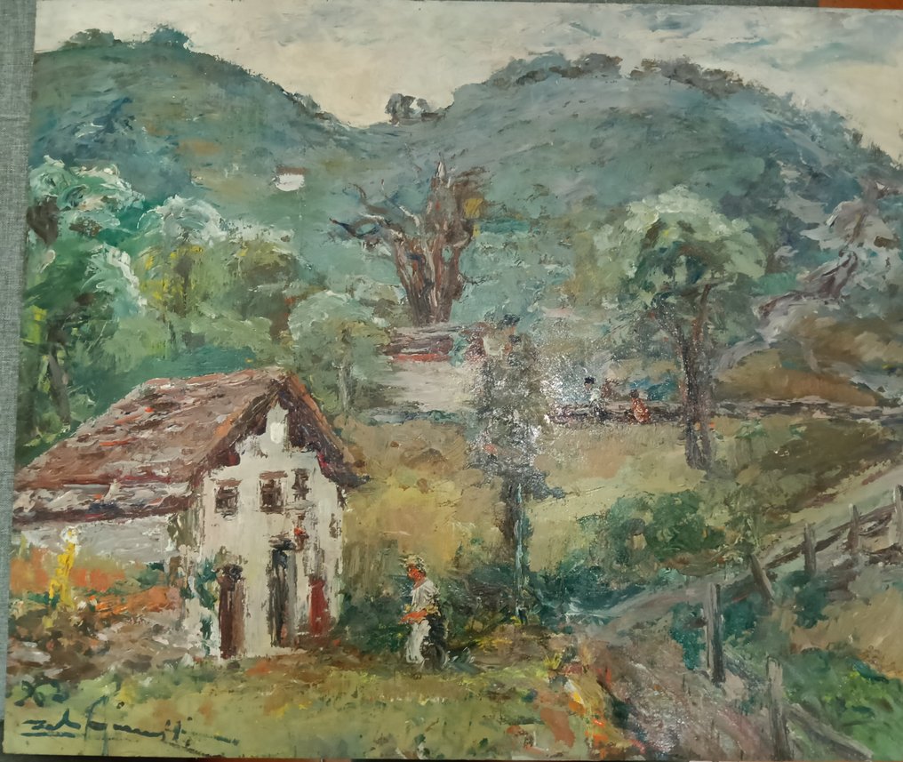 Carlo Aimetti (1901-1987) - Paesaggio #1.0