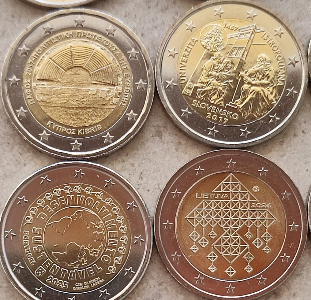 Ευρώπη. 2 Euro 2013/2025 (25 moedas)  (χωρίς τιμή ασφαλείας) #1.0