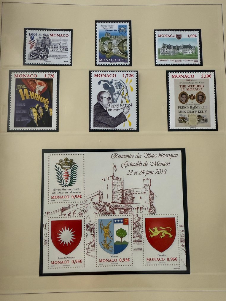 摩纳哥  - 摩纳哥 - 2019 年完整年份在九 ** - TB #1.0