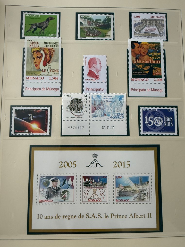 摩纳哥  - 摩纳哥 - 完整年份“2015”九 ** - TB #4.3