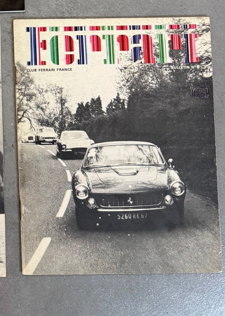 Παλαιά Περιοδικά του Club Ferrari France Book - Ferrari #2.1
