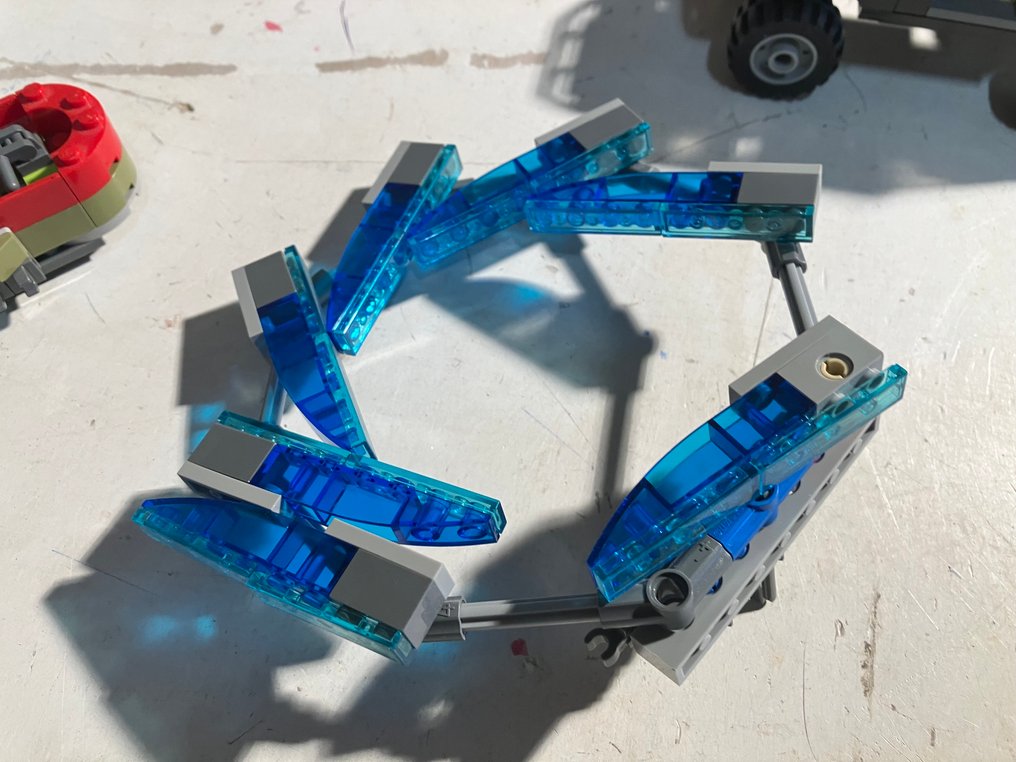 Lego Pezzi - Losse LEGO met halve creaties  4070 gram #3.2