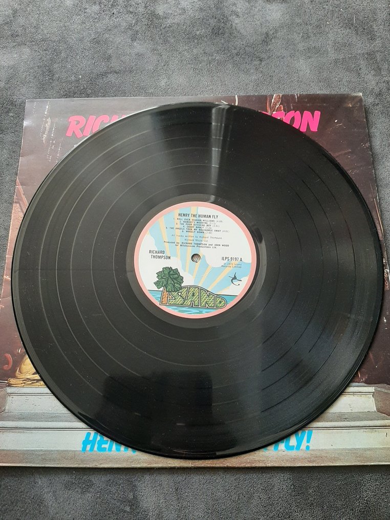 Richard Thompson - Henry The Human Fly - 1st UK pressing - 單張黑膠唱片 - 第一批 模壓雷射唱片 - 1972 #1.0
