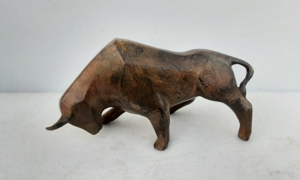 P. Chenet - Figuuri - Stier - 23 cm - Pronssi #4.3