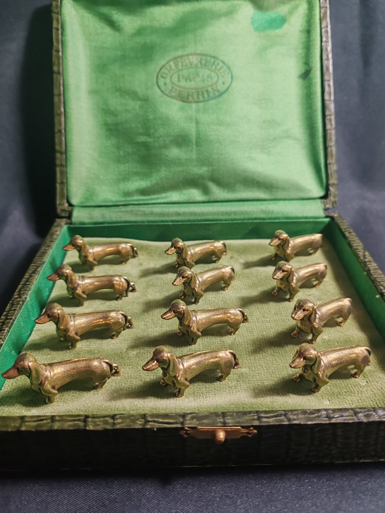 餐刀架 (12) - 镀金青铜 #1.0