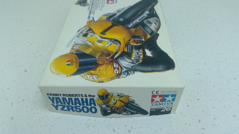 Tamiya 1:12 - Modelsæt - Yamaha YZR500 Kenny Roberts #3.2