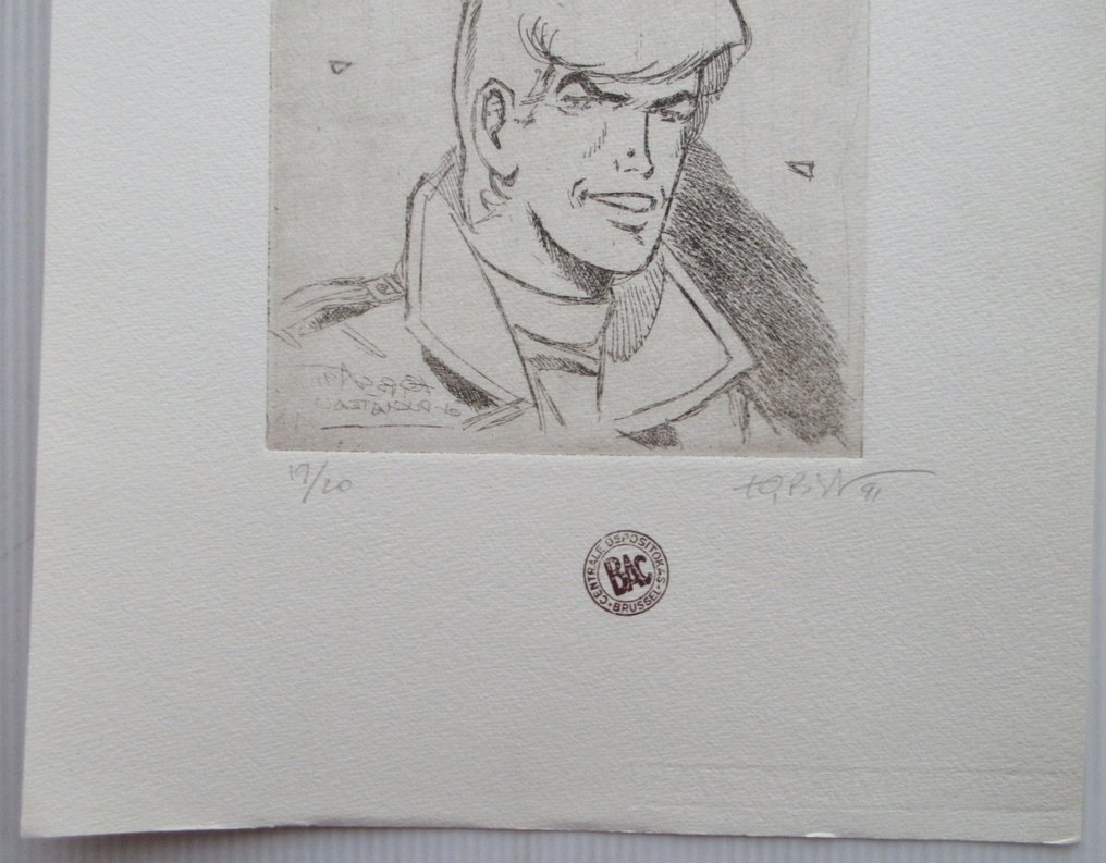 Tibet - 1 Lithograph - Rik Ringers - gesigneerde steendruk op 20 expl - 1991 #2.1