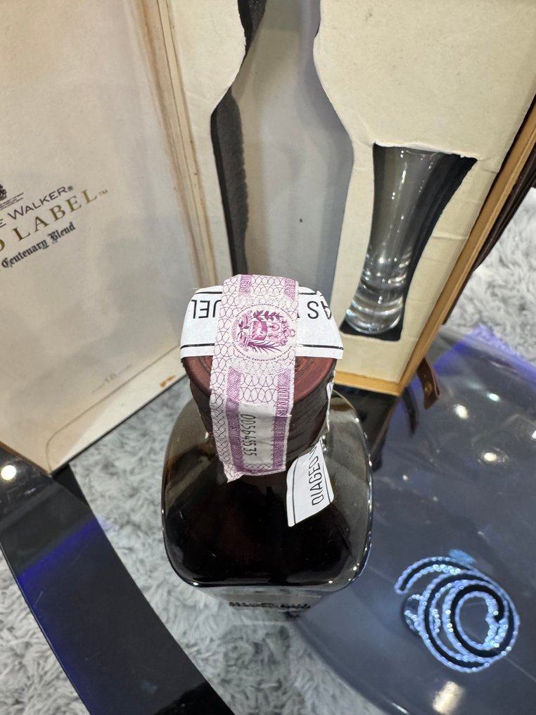 Johnnie Walker Gold Label - The Centenary Blend in giftbox w/ glass - b. 1990‹erne - 75 cl #4.3