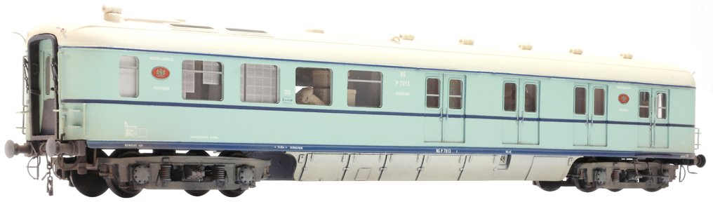 Artitec H0 - 20.109 - Τρένο μοντελισμού μεταφοράς εμπορευμάτων (1) - Σχέδιο C, φορτηγό αποστολής P 7913 της NS. - NS #1.0