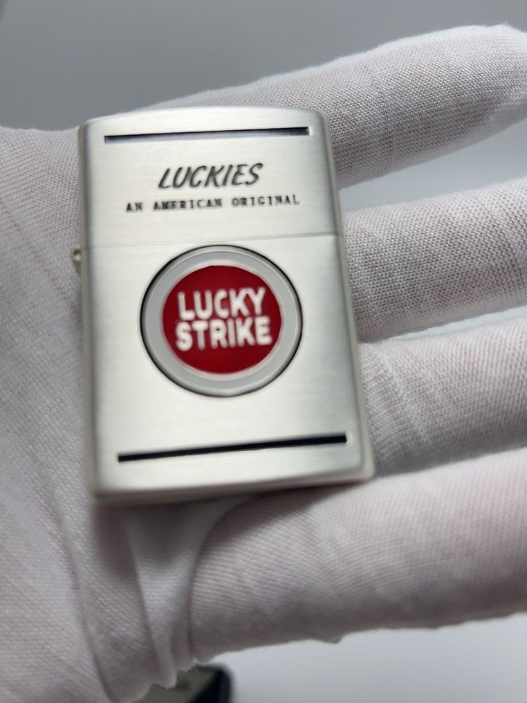 Zippo - Lucky Strike - Ingen reservasjonspris - Lighter - Stål (rustfritt stål) #2.1