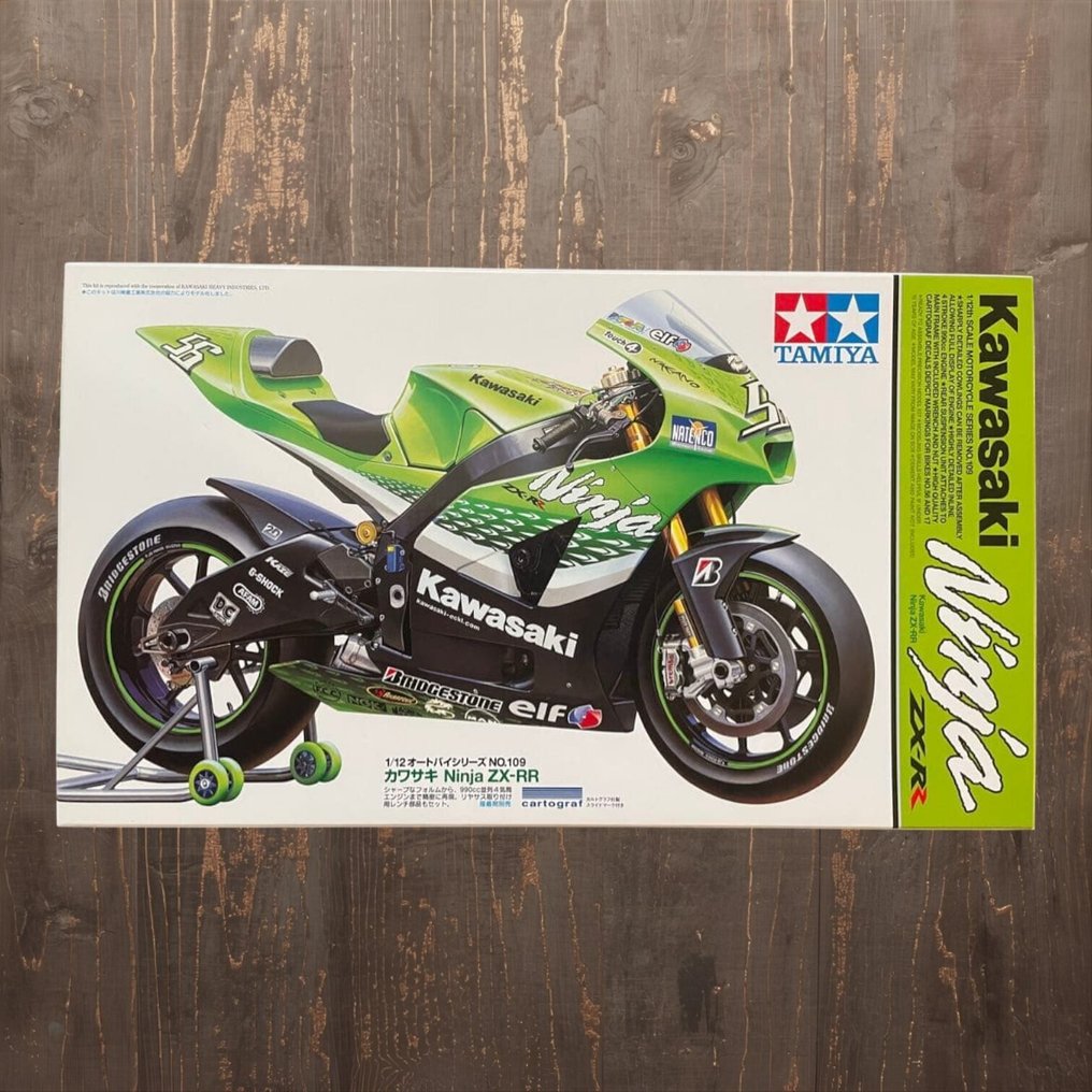 Tamiya - Auto giocattolo 1/12 SCALE Kawasaki Ninja ZX-RR - 1990-2000 - Giappone #1.0