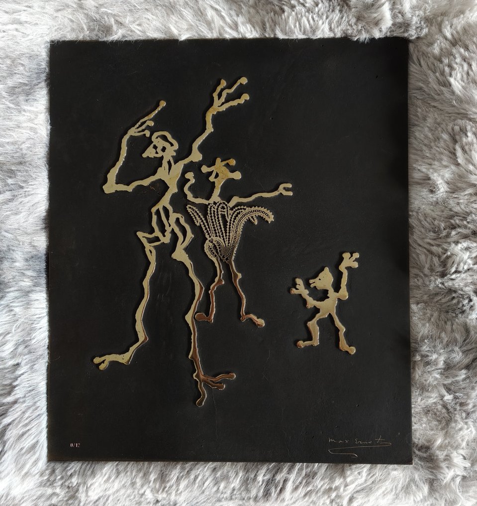 Max Ernst (1891-1976) - Bronze relief nº X, signed and numbered #2.1