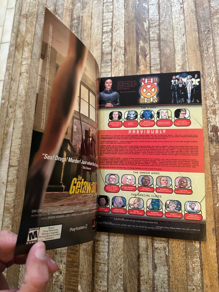 New X-Men #136 - When X is Not X - Signed by Frank Quitely - 1 Signed comic - EO - 2003 #2.1