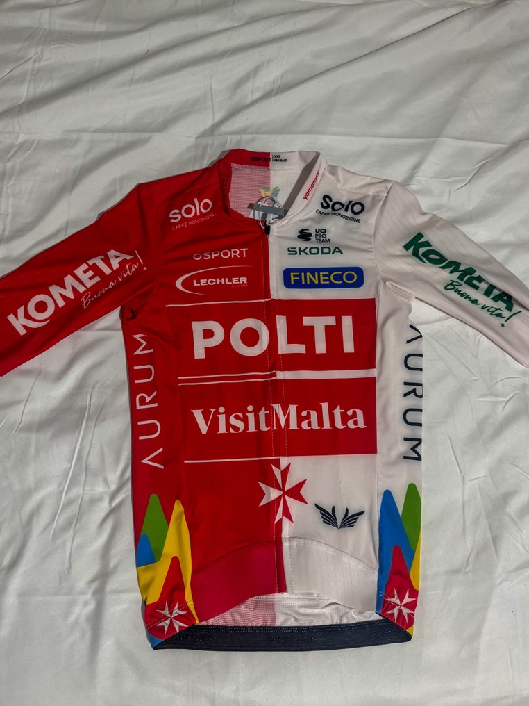 Polti VisitMalta Cycling Team - Cycling - Aidan Buttigieg - 2025 - Μπλούζα ποδηλασίας #1.0