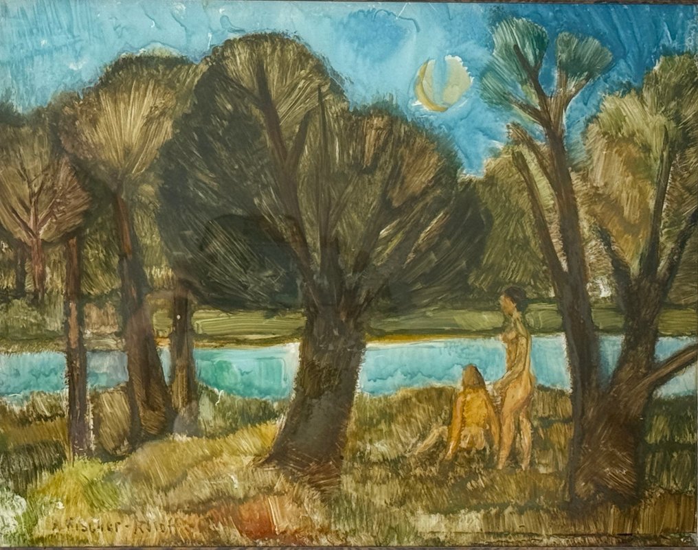 Hermann Fischer-Roloff (1917-1988) - Zwei Körper, ein Moment #1.0