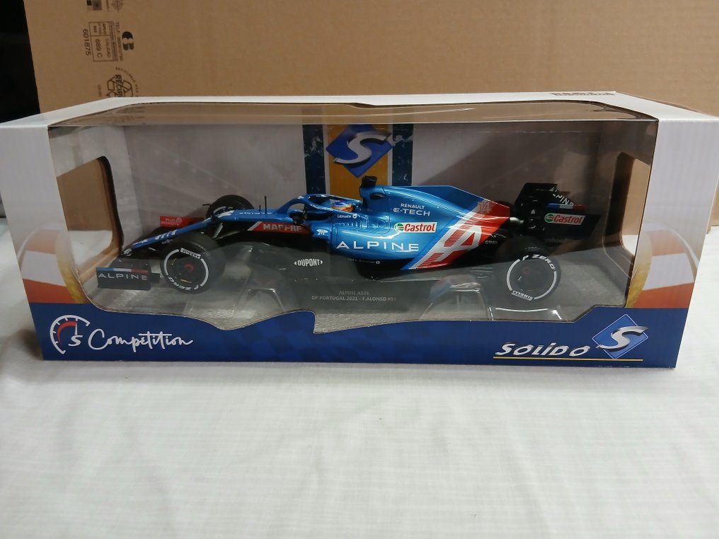 Solido 1:18 - Σπορ αυτοκίνητο μοντελισμού - Alpine F1 (modèle A521 réplique 2021) #1.0