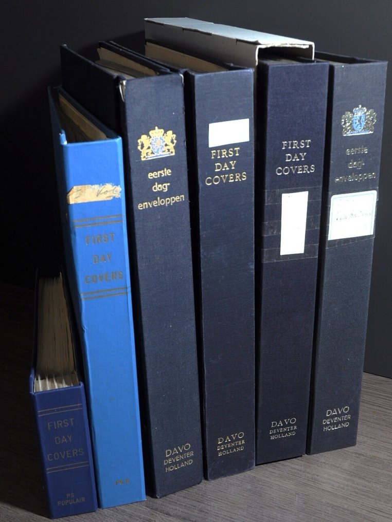 荷兰  - 收藏从经典开始的100多枚FDC，分布在不同的相册中（167张照片）。 #1.0