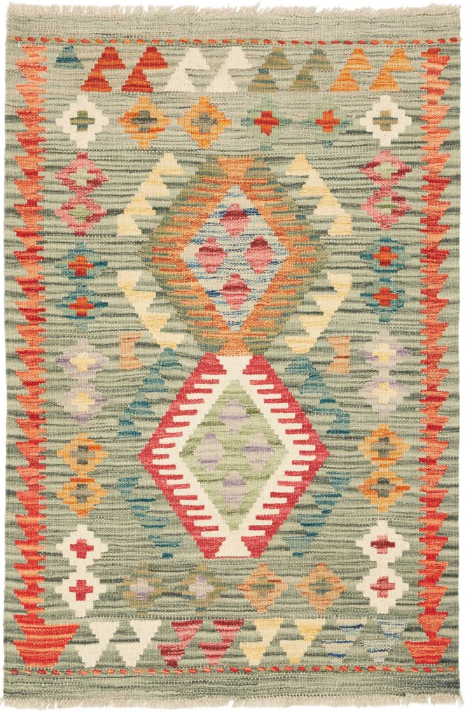 Kelim - 花毯 - 123 cm - 81 cm - 未使用的Vintagestyle Kelim #1.0