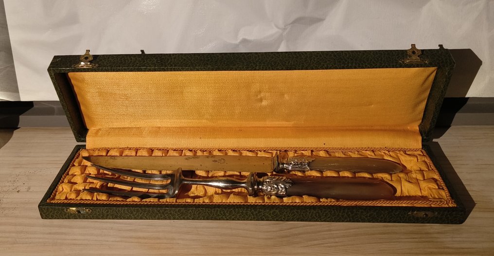 Γλυπτό, Cubiertos de servicio - 10 cm - Χάλυβας, Μέταλλο #2.1