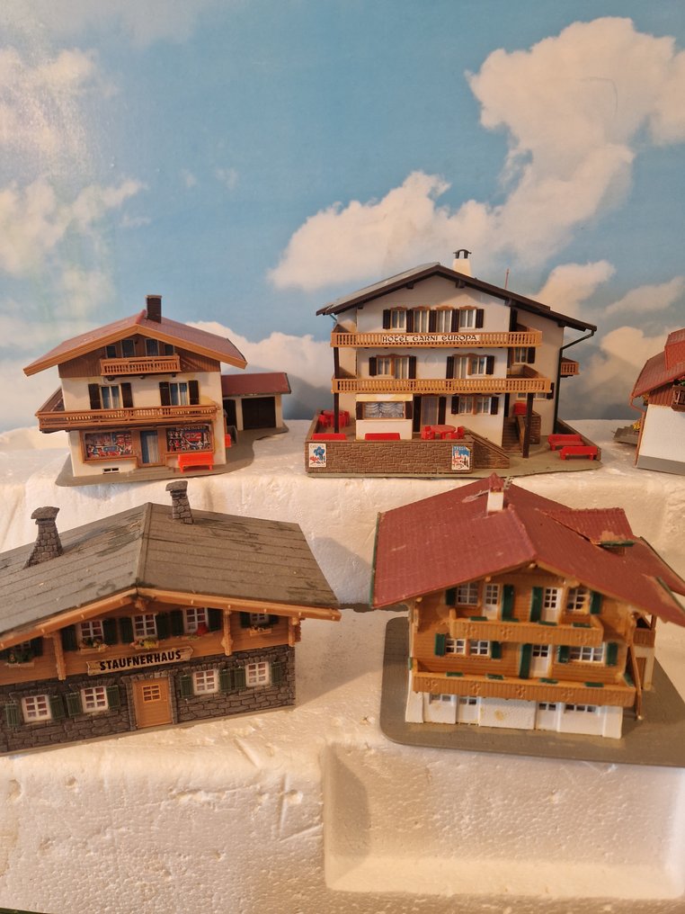 Faller, Pola, Kibri H0 - Edificios de modelismo ferroviario (8) - Alpendorp #1.0