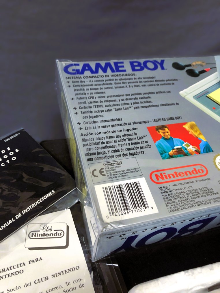 Nintendo - Gameboy Classic - Game Boy Tetris Ed.  DMG-01  (Esp - Erbe) (Complete Box) - Φορητή κονσόλα παιχνιδιών - Στην αρχική του συσκευασία #3.2