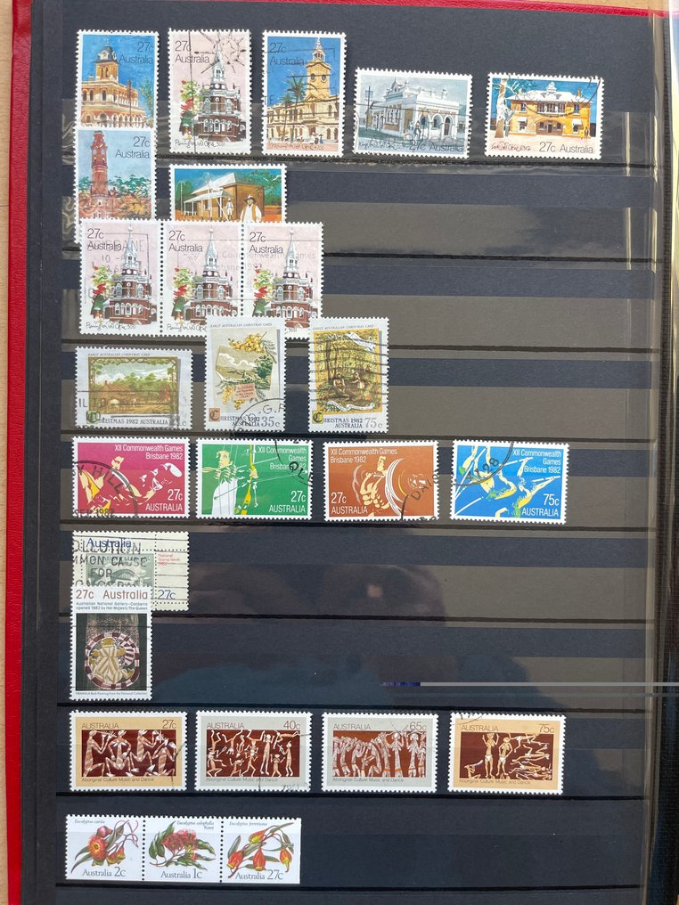 Australia 1981/2000 - Collection in a stock book #3.2