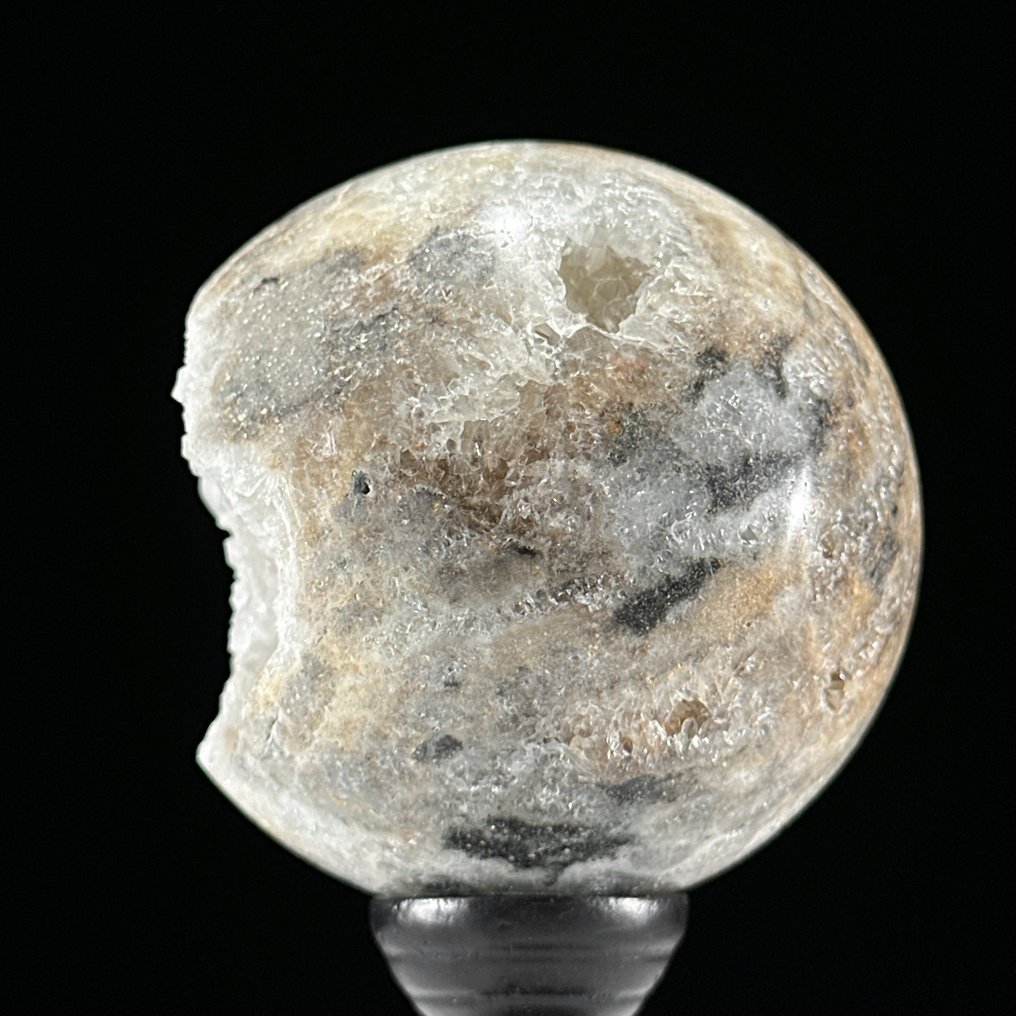 无底价 - 令人惊叹的水晶石对 定制支架上的球体- 2500 g - (2) #4.3