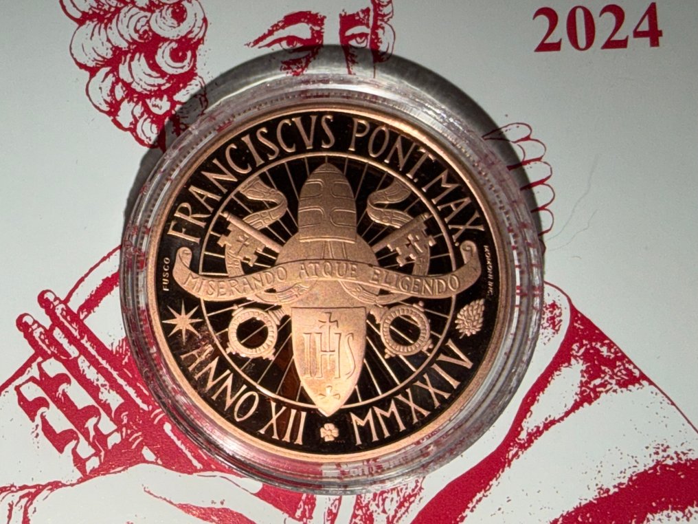 教廷. 20 Euro 2024 "San Pietro" Proof  (沒有保留價) #2.1